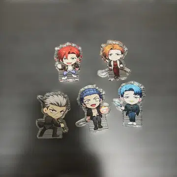 휴먼버그 대학 아크릴 블록 사자왕조 5체 세트