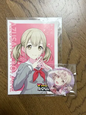 프로세카 아즈사와 코하네 캔 배지 벚꽃