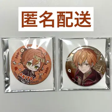 프로세카 시노노메 아키토 비비버스 세카라이 5th 캔뱃지 메탈릭 매트