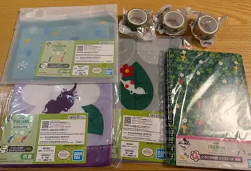 제일복권 피크민 복조리 파우치 노트 훼미리마트 마스킹 테이프