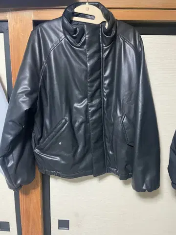 모노마트 가죽 블루종