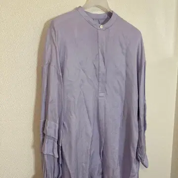 연보라 셔츠