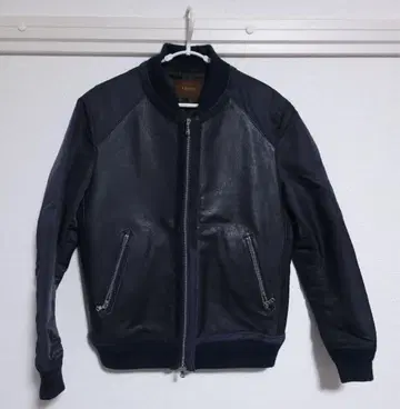 나노 유니버스 라이브러리 가죽 x MA-1 자켓