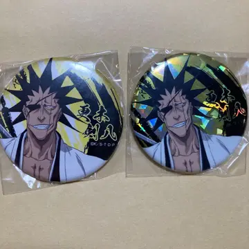 BLEACH 자라키 켄파치 캔뱃지 HMV 2종