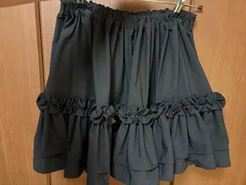 Na+H 프릴 스커트 블랙