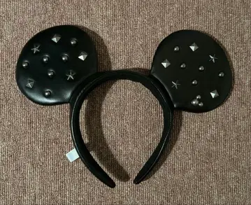 미키마우스 가죽 머리띠