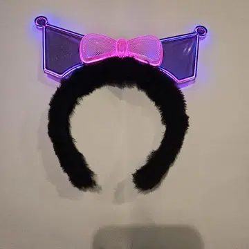 네온 머리띠 (쿠로미) 산리오 퓨로랜드