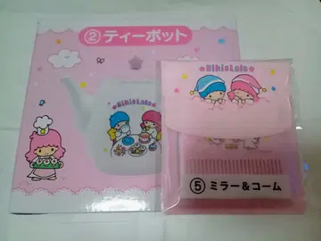 [ 키키라라 ] 산리오 뽑기 찻주전자, 거울 & 빗 [ 미개봉 새상품 ]