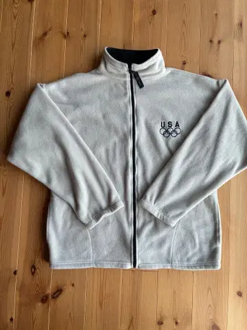 플리스 자켓 올림픽 로고 USA