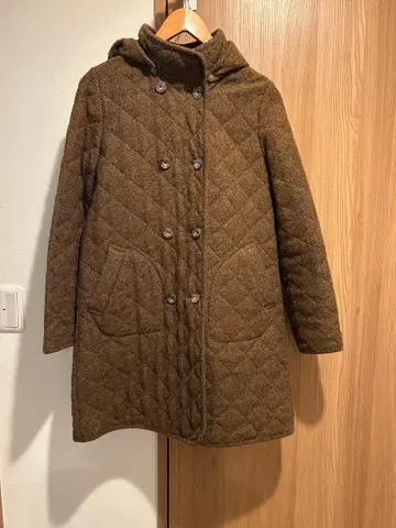 그린 라벨 릴랙싱 퀼팅 코트 40