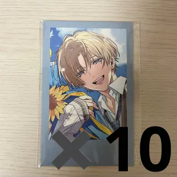 니지산지 엑스 알비오 생일 벌스데이 폴라로이드풍 카드 2025