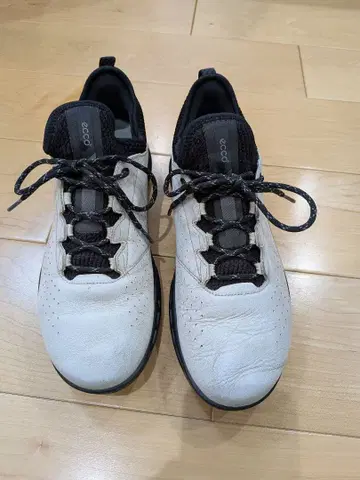 ECCO 골프화 화이트/블랙