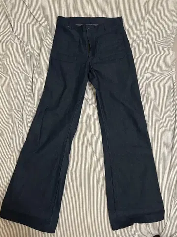 u.s.navy sailor denim pants 90's