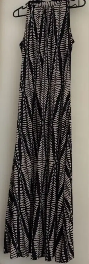 [ halekuailea ] 새상품 잎 무늬 롱 원피스