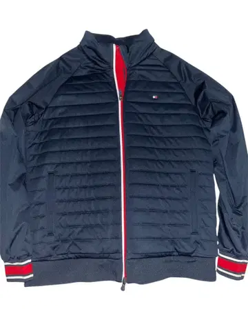 타미힐피거 네이비 다운 자켓