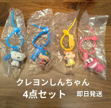 (미개봉 새상품) 짱구는 못말려(크레용 신짱) 가챠 4세트