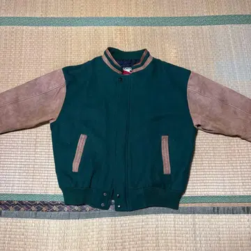 CANADA SPORTSWEAR 무지 바시티 자켓