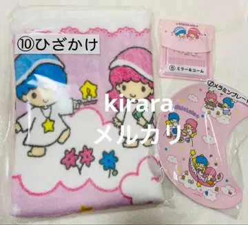 키키라라 제일복권 무릎담요 멜라민 플레이트 거울 & 빗 새상품