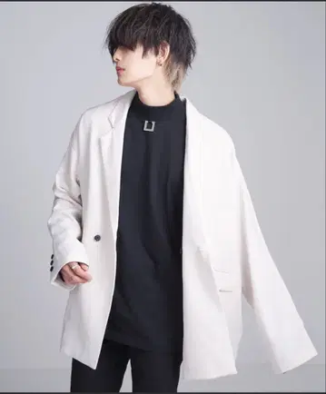 ADRER 아들러 테일러드 자켓 화이트