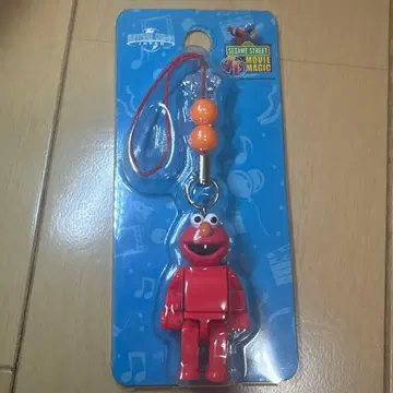 세서미 스트릿 엘모 블록 피규어 스트랩 새상품