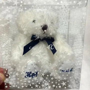 canal 4C 화이트 곰 봉제 인형