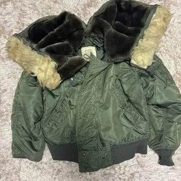 82년대 실물 ALPHA사제 N-2B 플라이트 자켓 미군 80s