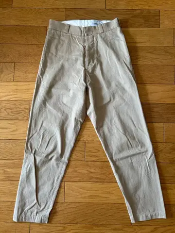 YAECA 베이지 치노 팬츠