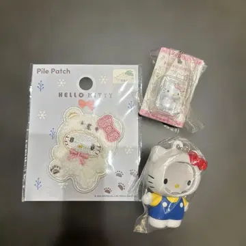 키티 가챠가챠 파일 와펜 묶음 판매