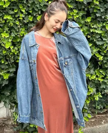 Ungrid 빅 실루엣 데님 자켓