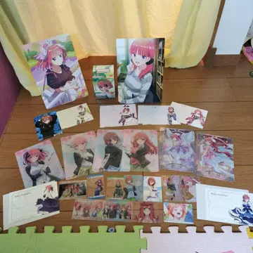 5등분의 신부 캐릭터 굿즈 세트 엽서 카드