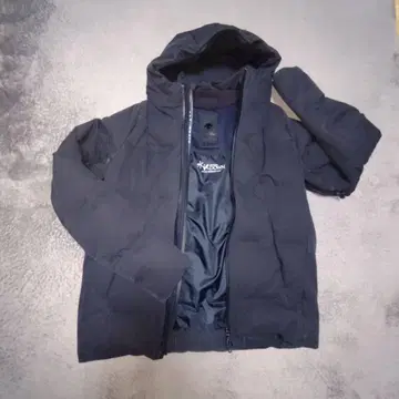 DESCENTE 미즈사와 다운 셔틀 DIA3771U 네이비 택 완비