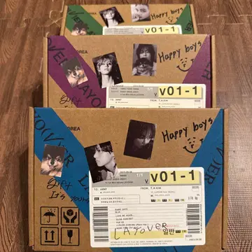 BTS 뷔 솔로 앨범 LAYOVER 3종 세트