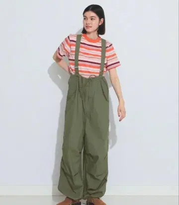 BEAMS BOY / US ARMY 오버 팬츠