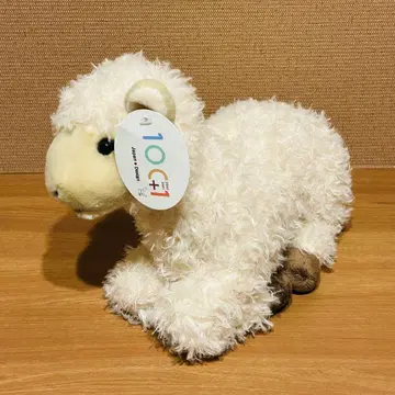 10C+1 양 봉제 인형 택 포함 새상품 타이요 산업무역