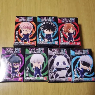 주술회전 어드버지 모션 전 7종 세트 미개봉품 증정품 포함