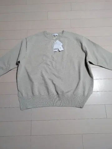 베이지 M 니트 스웨터 세탁기 사용 가능