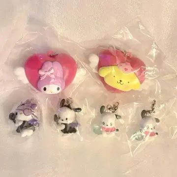 산리오 캐릭터즈 가챠가챠 6개 세트