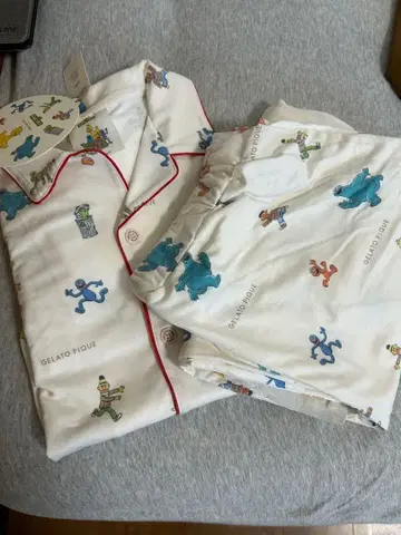 GELATO PIQUE 세서미 스트릿 패턴 룸웨어 새상품 미사용