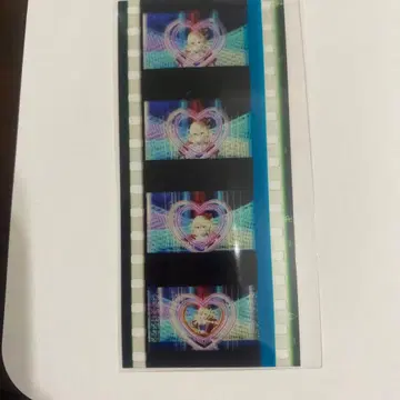 영화 러브 라이브 입장객 특전 니지가쿠 필름 조각 사랑 하트