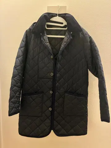 MACKINTOSH 퀼팅 코트 네이비 사이즈 38