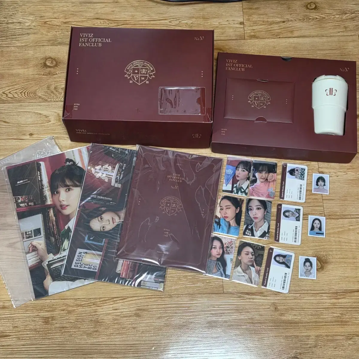 VIVIZ ファンクラブキット Unboxing - VIVIZ (비비지) 1st Official