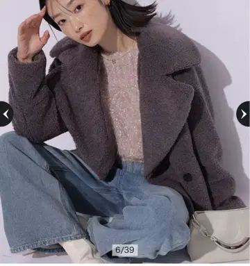 [ 새상품 미사용 ] 2025AW 마이 스트라다 보아 숏코트