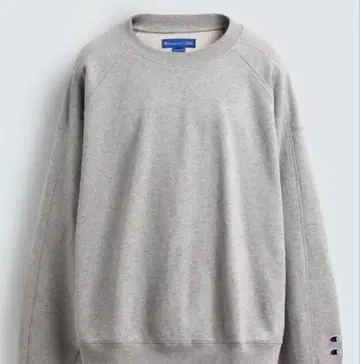 Champion x ZARA 그레이 맨투맨 S