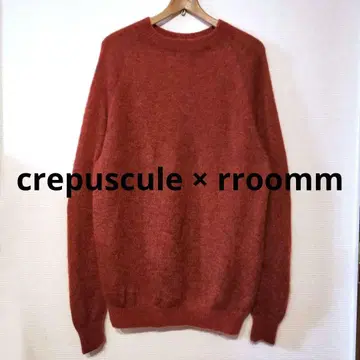 CREPUSCULE x rroomm / mohair knit 브릭