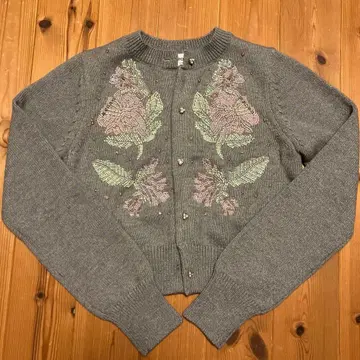 릴리 브라운 [L.B CANDY STOCK] 비쥬 니트 가디건