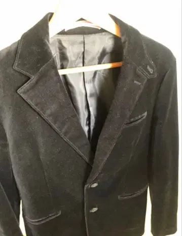 어반 리서치 스웨이드 블랙 테일러드 자켓