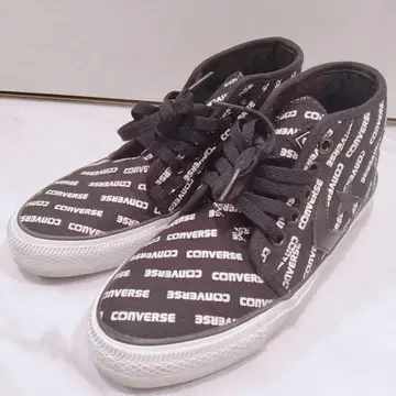 CONVERSE 로고 프린트 하이컷 스니커즈