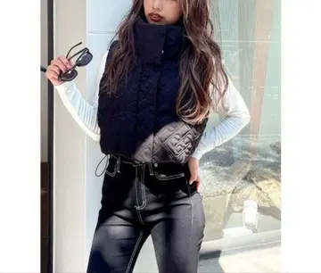 GYDA 퀼팅 충전솜 베스트