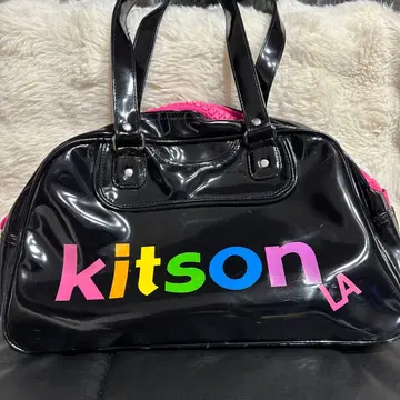 kitson LA 토트백 블랙 핑크
