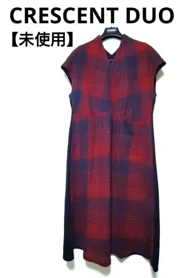 [ 미사용 ] CRESCENT DUO 크레센트듀오 울 원피스 M 빨간색
